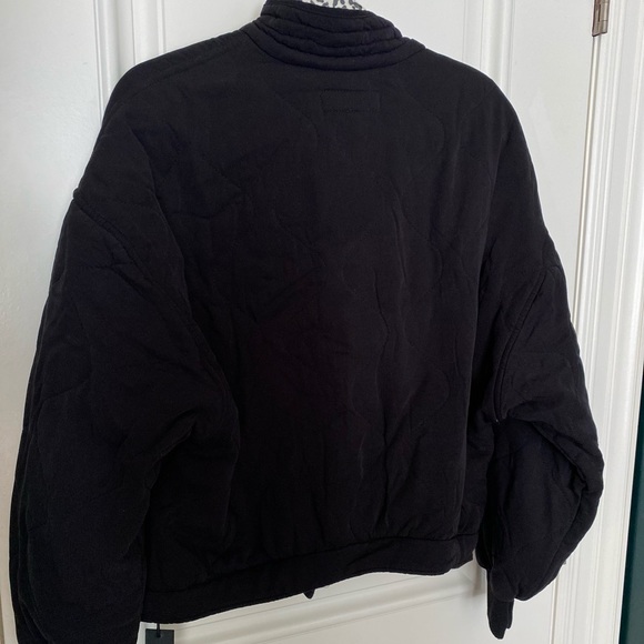 Blank NYC Firelight Quilted Jacket (BLACK) - Picture 3 of 4